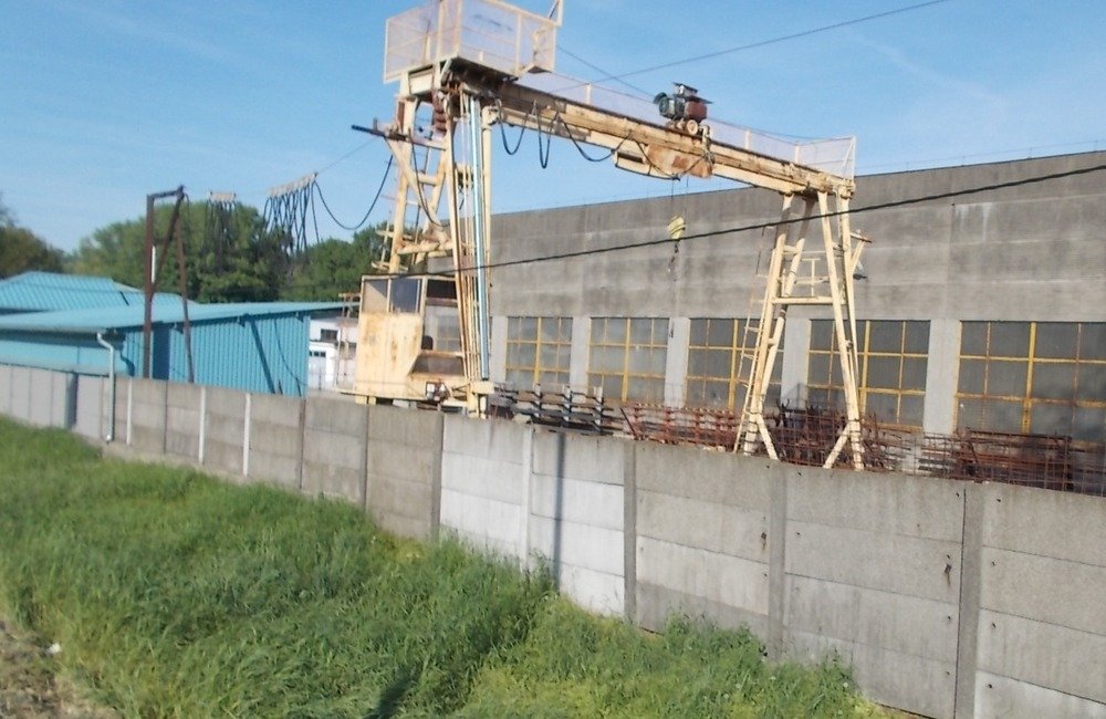 SEN Double Girder Under Running Crane for Metal Processing