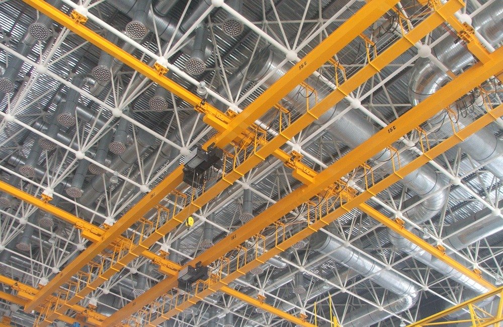 SEN Double Girder Overhead Crane with Dual Hoists for Mold Handling